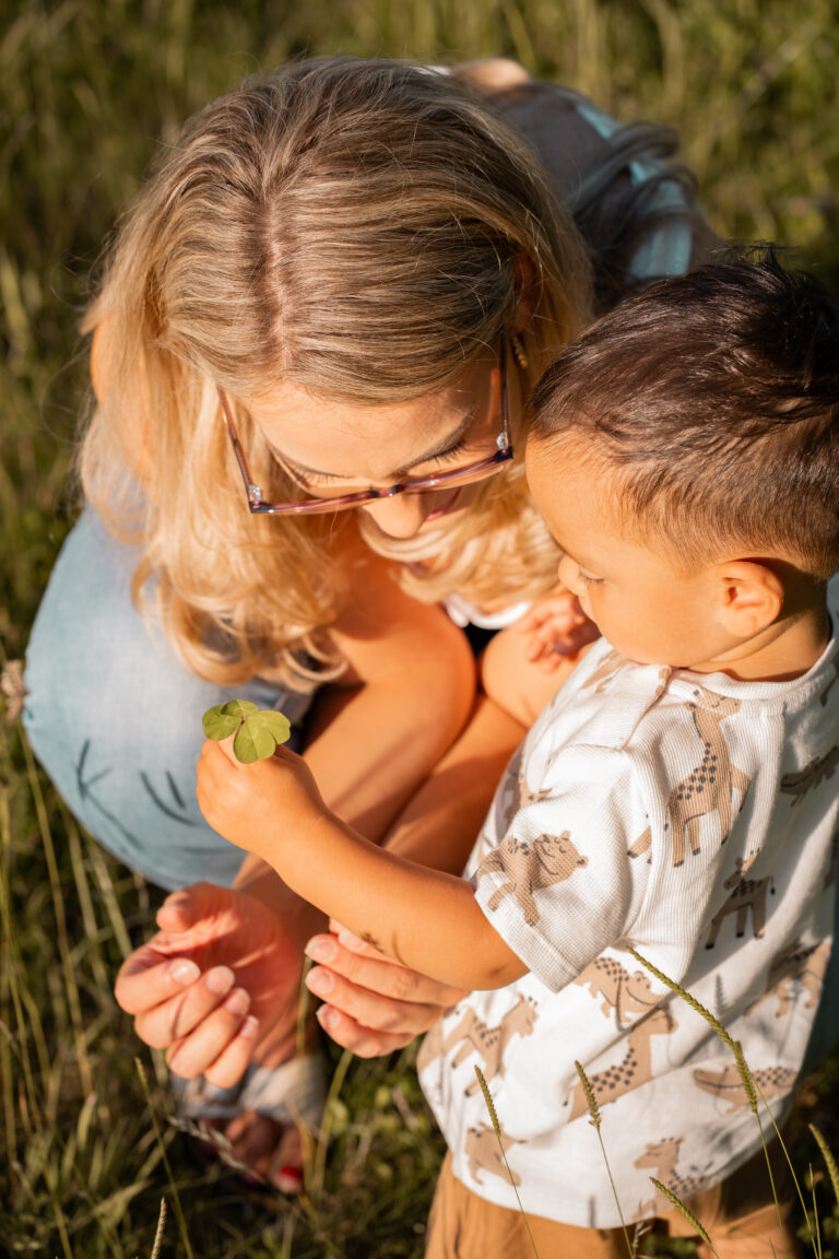 Nahaufnahme Portrait Familie